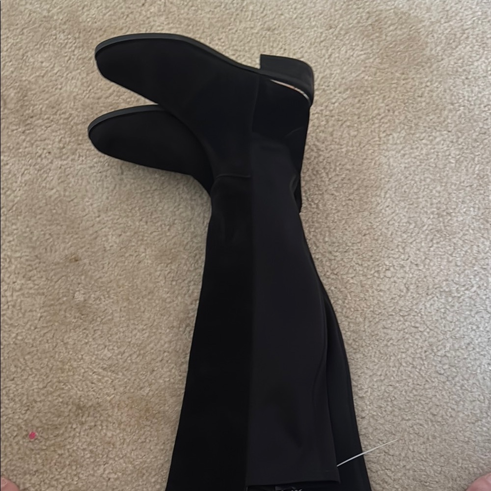 Blondo Black Over the Knee Boots Sleek Minimalist Design